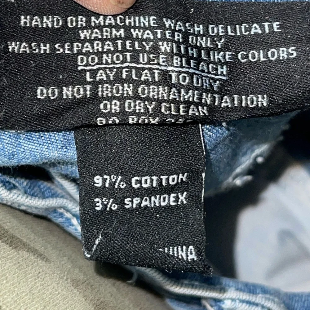 Christine Alexander embellished jeans. Size 10 GUC - Picture 12 of 12